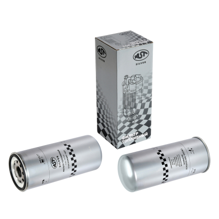Фильтр топливный WP10/WP12/WP13/CA6DM FAW J6 (AST1682/1117050A81DM/1000422382/1000053555/FF5740/FF5507/612630080087) AST Silver
