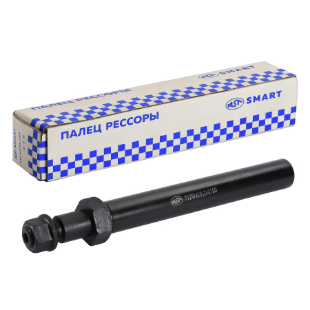 Палец рессоры передней HOWO T5G/C7H/TX SITRAK под гидроцилиндр с гайкой (HRC>50) (AST1120/712W413100100) AST  Smart