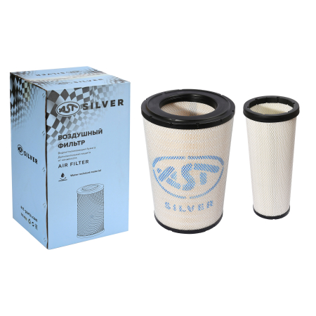 Фильтр воздушный 3347 FOTON 4189 4259 (AST1605/H4119218014A0/H4119219014A0/H41192198014A0/H4119218014) AST Silver