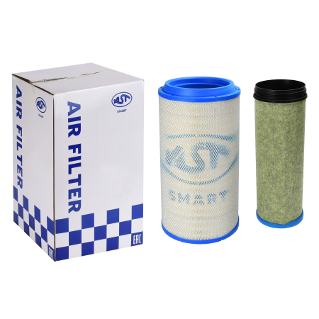 Фильтр воздушный 2751 SHAANXI X6000 (к-кт) ( AST1582/BLDZ9X259190121/DZ9X259190121/DZ9X259190131) AST Smart