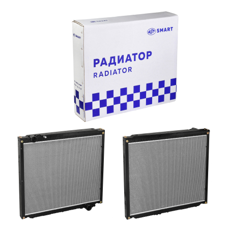 Радиатор MC11 HOWO T5G (910х860х80) D=58 D=58 с пластиковыми бачками (AST1171/752W06100-0080/752W06100-0081) AST Smart