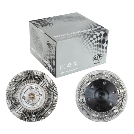 Муфта вентилятора WP12 E5 X3000/F3000 гидравлическая (AST1103/612600062150) OEM AST Silver
