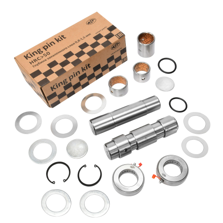 Р/к шкворня (на ось) HOWO 43/45/47x205 (HRC>50) (AST1282/AZ1880410031-XLB/199112410057-XLB) OEM AST Smart