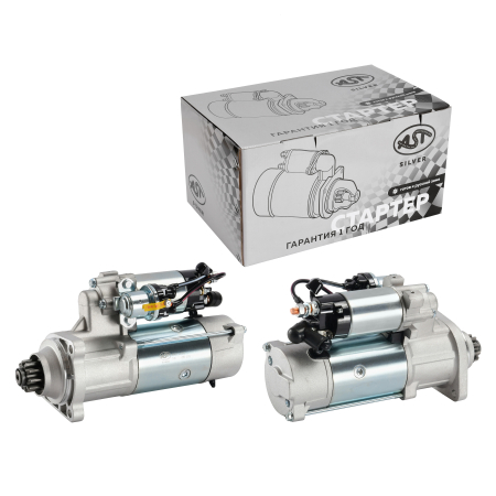 Стартер WD615 10 зуб, редукт. 3 отв. (AST1409/612600090210/612600090287) AST Silver