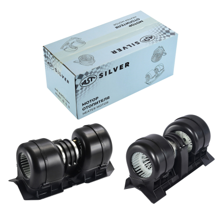 Мотор отопителя HOWO (24v) (AST0442010/AZ1630840014) OEM AST Silver