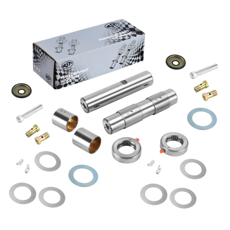 Р/к шкворня (на ось) YUTONG/HIGER 52x248 (HRC>50) (AST1300/3001-00240/JY30FS3-01021) OEM AST Silver