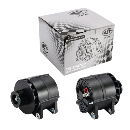 Генератор FAW E2/3 8-ручейковый шкив 24V 75A (AST1032/3701010-36D/JFZ2971B) AST Silver