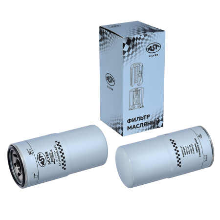 Фильтр масляный DONG FENG GX/FOTON 4180/JAC K7/КАМАЗ-6580 ISG12/ISG14 E6 (AST1620/LF17500/LF17559/LF17526/3694660/LF14003NN/C5465813/3694654) Silver