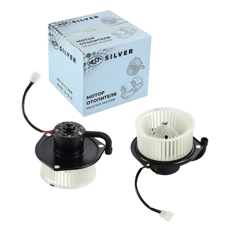 Мотор отопителя FAW J5/J6 (24v) (AST0442003/8101040-A18-1/8101040-367) OEM AST Silver