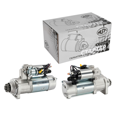 Стартер WP10 11 зуб. (AST1413/3708-00330/0001261052/612600091076/612600090561/612600090293/612600090409) AST Silver