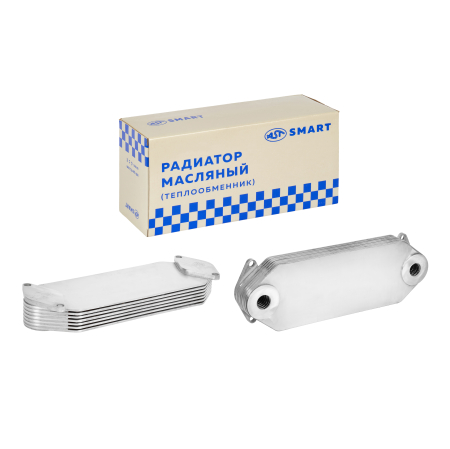 Радиатор масляный (теплообменник) CUMMINS  M11/QSM/ISM X3000 (AST1200/3081359/3161781/4975879/4386525/4386525/4975879/3161781) AST Smart