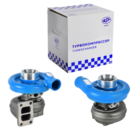 Турбина DEUTZ J76D/J80S TD226B-6/TD226B-6/WP6G125E22/WP6G125/TD226 под 4 шпильки (AST1531/13032478/13030184/13038512/13030850/13030164)  AST Smart