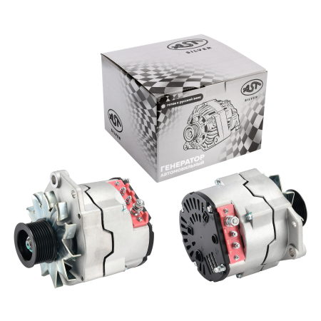 Генератор WD10 JFZ2517A/JFZ2502 (8 руч.) 28V, 110A (AST1047/411000556002/SP13244/612600090705/612600090206D) AST Silver