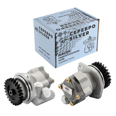Насос ГУР SHAANXI/HOWO А7 WP12/D12 (AST0182007/1002054202/612630030127/612630030005/WG9925470037/3) AST Silver
