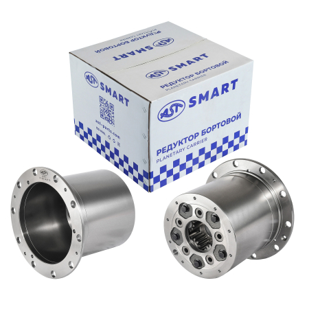 Редуктор бортовой в сборе SHAANXI X3000/F3000 мост MAN (AST2621002/19081910301/81.35114.0110/81.35114.6113) AST Smart