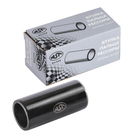 Втулка пальца передней рессоры HOWO/SHAANXI/X3000 (HRC>60) (AST1011/WG9000520078) OEM AST Silver