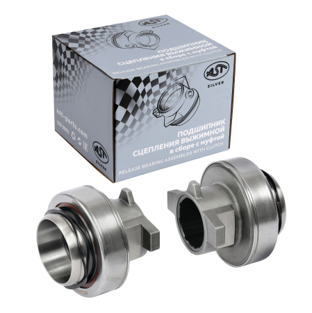 Подшипник выжимной FAW J6 D=88 обратного действия закрытый в сборе (AST1144/86CL6089F0/3151000034/1601430-76A) OEM AST Silver