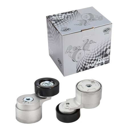 Ролик натяжной FOTON 4189,4259 CUMMINS ISG12E5 (AST1316/3694433/5582944) AST Silver