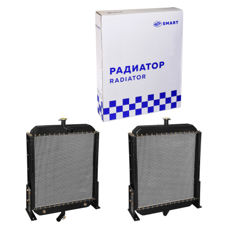 Радиатор SDLG WP6G LG936 (990x760x165) D=45 D=55 с алюминиевыми бачками (AST1173/4190000558) AST Smart