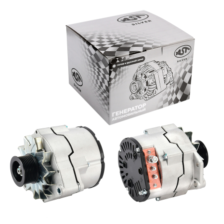 Генератор SHAANXI (8-ми ручейковый) 28V 70A (AST1043/612600090506/612600060259/612600090248)/8 AST Silver