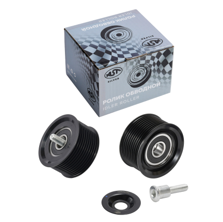Ролик обводной CUMMINS DONG FENG GX (AST1755/C2874240) AST Silver
