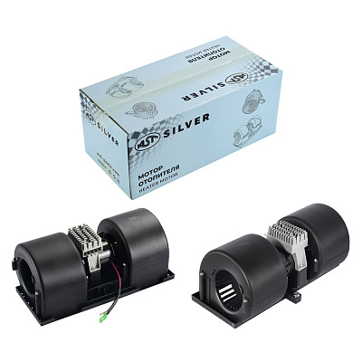 Мотор отопителя HOWO C7H (AST0442011/811W61942-0003/5) OEM AST Silver