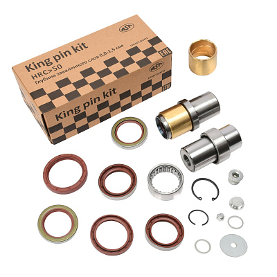 Р/к шкворня (на кулак) SHAANXI X3000 6x6 50/64x119 (HRC>50) (AST1266/81.36305.0015+81.36305.0016-XLB) AST Smart