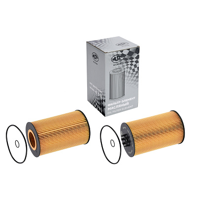 Фильтр-элемент HOWO T5G/MAN MC11/07/09/13 масл. (AST1696/76636AUG/50014140/HU13125X/51.05504-0122/200V05504-0122/200V05504-0107) AST Silver