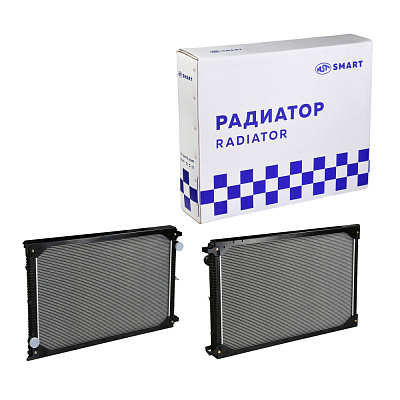 Радиатор WP13 SHAANXI (1200x750x80) D=60 D=60 X3000/X6000 с пластиковыми бачками (AST1179/SZ953000832/DZ97259532003) AST Smart