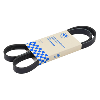 Ремень  6PK1395 WP12/WP13 (AST1227/1000568236/612630061046) этилен-пропил. каучук AST Smart