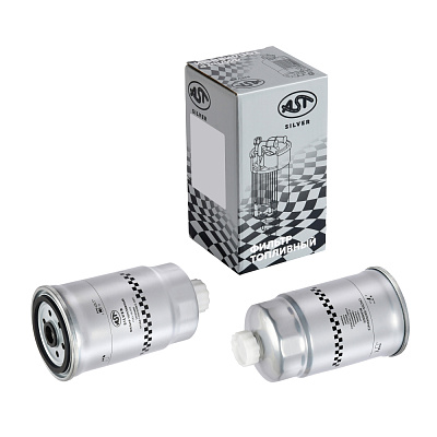Фильтр топливный DEUTZTD226/SDLG/FOTON/FAW/GOLDEN DRAGON (AST1658/13020107/13020488/CX0710B/7200002385/4110000054253/615QA-1105300A/C) AST Silver