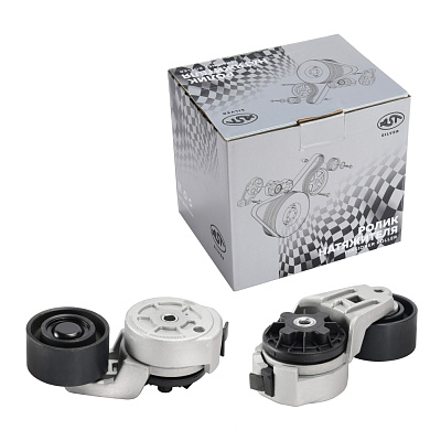 Ролик натяжной WD615/WP10 плоский (AST1322/612600060568/VG2600060313) AST Silver