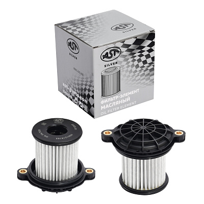 Фильтр-элемент масляный КПП ZF SITRAK/SHAANXI /DAF/MAN/IVECO/C7H тонкой очистки (AST1753/0501.215.163)  AST Silver