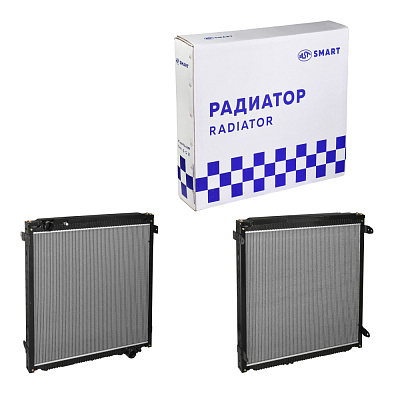 Радиатор MC13 HOWO T5G/C7H/MAN D2676 (1040х910х70) D=60 D=60 с пластиковыми бачками (AST1172/712W06100-0005\WG9925530136/1) AST Smart