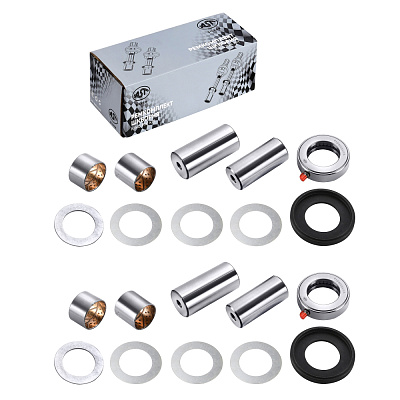 Р/к шкворня (на ось) FAW J6 6x6 52x110/43x94.5 (HRC>50) (AST1274/3004044-820A) OEM AST Silver