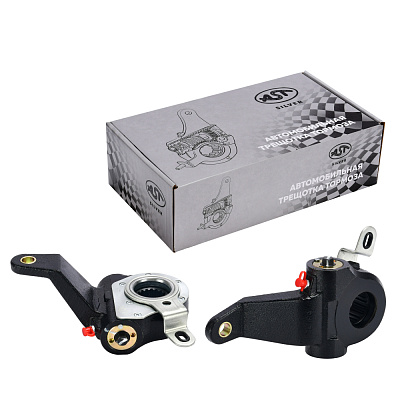 Трещетка тормоза HOWO T5G D-38/34 Z-19 задняя правая АВТОМАТ (AST1430/WG7129450002/WG7129450012) AST Silver