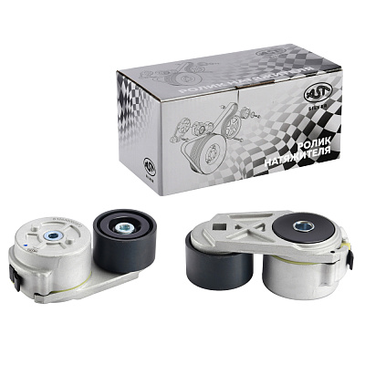 Ролик натяжной WP12/WP13 E5 МАЗ/SHAANXI с 2017 г. плоский (AST1342/612630060972) AST Silver