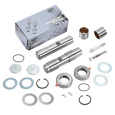 Р/к шкворня (на ось) HOWO T5G/C7H мост VGD71 47x219 (HRC>50) (AST1289/WG4071415005-XLB) OEM AST Silver