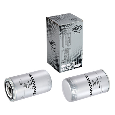 Фильтр масляный FAW J5/J6 DL H=170 M22x2 (AST1627/JX0811A/JX0814/1012010-36D) AST Silver