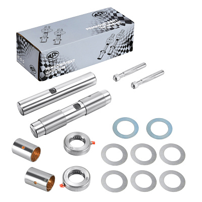 Р/к шкворня (на ось) FAW J5/J6 16T 48x278 (HRC>50) (AST1278/3001044-4E-XLB) OEM AST Silver