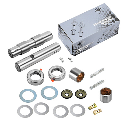 Р/к шкворня (на ось) FAW J7 50x250 (HRC>50) (AST1277/3001044-A1Q/A) OEM AST Silver