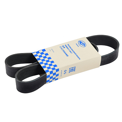 Ремень 10PK1287 вентилятора WP12 F3000/X3000 (AST1257/612630060974) этилен-пропил. каучук AST Smart