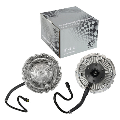 Муфта вентилятора DONG FENG самосвал электрическая (AST1088/1308060-T68M0) OEM AST Silver
