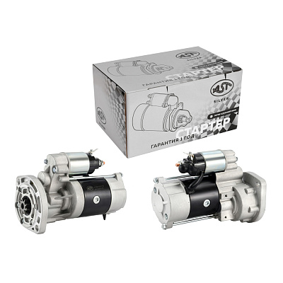 Стартер BAW 1065 (E-2)  9 зуб. 24V/4,5 KW (AST1381/QDJ25388/3708010-C118) AST Silver