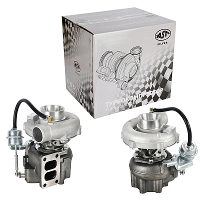 Турбина YUCHAI (YC6B125) (AST1562/J7M00-1118100-383/J7M00-1118100-502) AST Silver