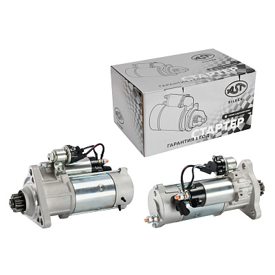 Стартер SHANGHAI 12 зуб. C6121 (AST1405/C11AB-4N3181/3T4586/4N3181/7200000547/8C3651/QD2913) AST Silver