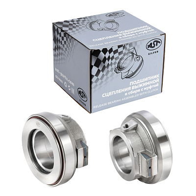 Подшипник выжимной с короткой муфтой в сборе (AST1148/3151600551 / CT5747F3 / 1765-00039 / 1096302076 / 217000164 / 996713KA2) OEM AST Silver