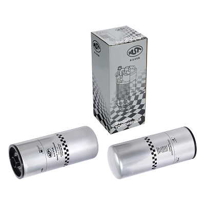 Фильтр топливный DONG FENG GX DFH4180 CUMMINS ISZ14 E5/E6 (AST1660/5472312/4960198/5656318/SN40759/4365703/91FG0/H861WK/C4389070/FF5891NN) AST Silver