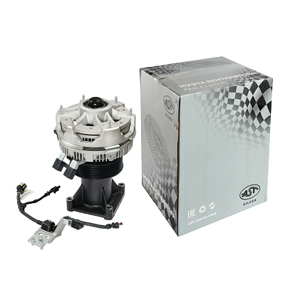 Муфта вентилятора WP13 электрическая (AST1106/1001187115/1009922740) OEM AST Silver