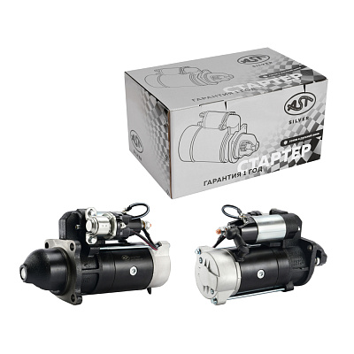 Стартер YUCHAI 11 зуб.  YUTONG ZK6938HB9,ZK6118HGA,ZK6852HG  (AST1420/QDJ2773AT/G5800-3708100G/3708-00200/D30-3708100/860118394/3708-00290) AST Silver